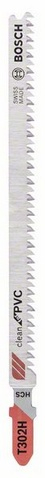 Tehe sharrë elektrike Bosch T302 H Clean, për PVC, set 10 copë