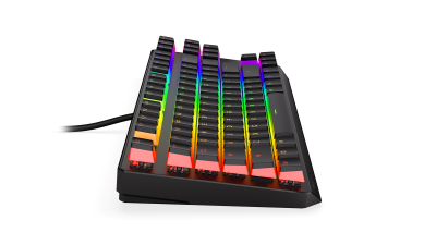 Tastierë Endorfy Thock TKL Pudding Kailh Red, Wired, Mechanical, RGB, e zezë