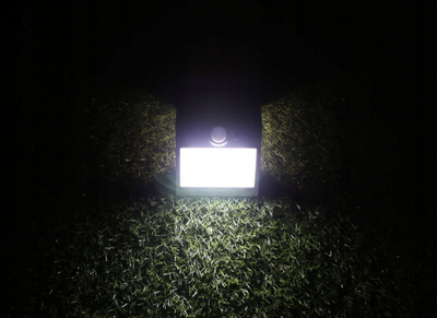 Dritë murale diellore REV Solar LED, me sensor lëvizjeje, e zezë
