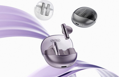 Kufje wireless QCY AilyBuds Clear T32, TWS, Bluetooth 5.3, vjollcë