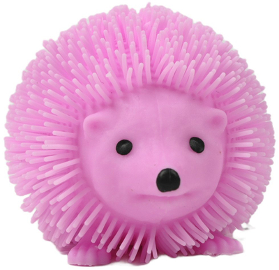 Lodër antistres Midex Squishy iriq që ndriçon, 8x6x5cm, shumëngjyrëshe