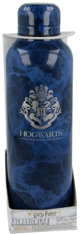 Shishe uji Harry Potter Hogwarts Blue, çelik inox, blu