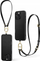 Maskë telefoni Spigen Cyrill Kajuk MagSafe Classic Charm, për iPhone 16 Pro Max, me rrip lëkurë artificiale, e zezë