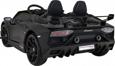Makina elektrike për fëmijë Lamborghini Aventador SV, 134 x 80 x 52 cm, e zezë