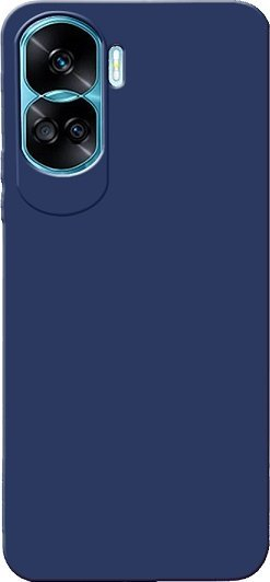 Kapak telefoni Beline Candy Case për Honor 90 Lite, silikon TPU, blu navy