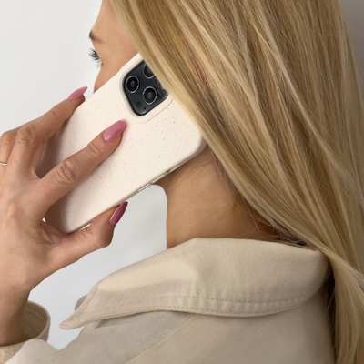 Mbrojtëse telefoni Hurtel Eco Case për iPhone 14 Plus, silikon i biodegradueshëm, mint green