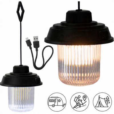 Кампинг ламба REDCLIFFS, LED, полначлива со USB