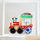 Lodër edukative Barbo Toys Train, panel aktiviteti druri, për fëmijë 3+