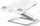 Mbajtëse laptopi Fellowes Hana 8064401, me USB, e bardhë