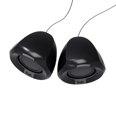 Set i altoparlantëve Trust Polo, 2.0, Compact USB, i zi