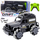 Makina lodër R/C Drift Off-Road 1:12, rrotullim 360°, LED, e zezë