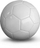 Top futbolli Yakima All White, nr. 5, i bardhë