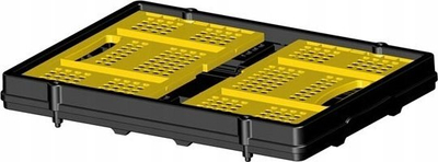 Kuti palosëse Stanley SXWTD-FT505, 568x410x272mm, mban deri 25kg, e zezë me të verdhë
