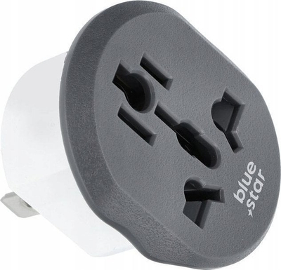 Adapter udhëtimi Blue Star Go to USA, Type A, 10A, i bardhë