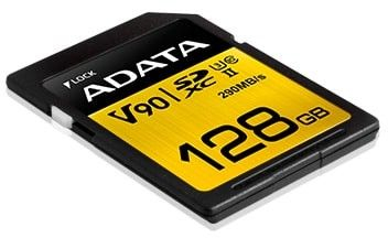 Kartë memorie ADATA Premier One SDXC, 128GB, Class 10 UHS II U3 V90