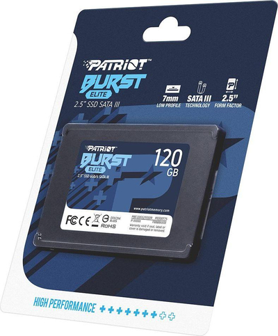 Disk SSD Patriot Burst Elite, 120GB, 2.5" SATA III