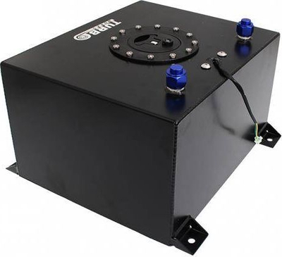 Rezervuar karburanti TurboWorks, 50L, me sensor niveli, ngjyrë e zezë
