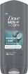Гел за туширање Dove Men+Care Advanced, за лице, тело и коса, со евкалиптус и нане, 400 ml