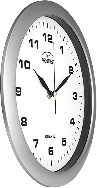Orë muri Bentime H01-SW8047S, e bardhë