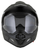 Helmetë moto CASSIDA Tour 2.0 Dual, Pinlock ready, vizor dielli, e zezë mat gri