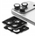 Mbrojtse kamere Ringke Camera Lens Frame Glass, për iPhone 17 Pro 17 Pro Max, e zezë