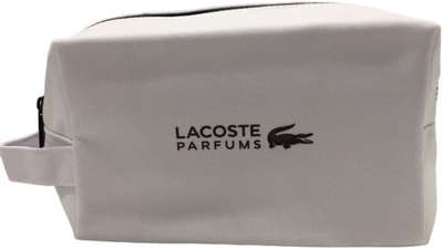 Несесер Lacoste, текстилен материјал, за мажи, бел