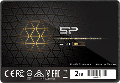 SSD i brendshëm Silicon Power Ace A58, 2TB, 2.5" SATA III, i zi
