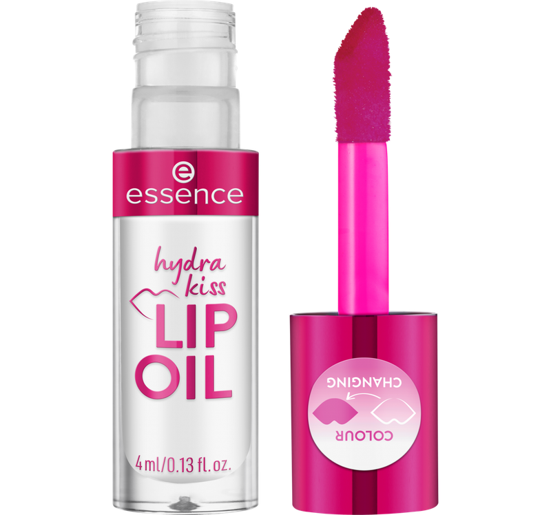 Vaj për buzë Essence Hydra Kiss, 06 Cranberry Is Back, 4 ml