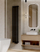 Radiator vertikal banjoje Aquafrom Asami Plus 1500x512, 625W, me varëse peshqirësh, i zi mat