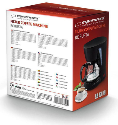 Aparat kafeje Esperanza EKC006, 650W, i zi