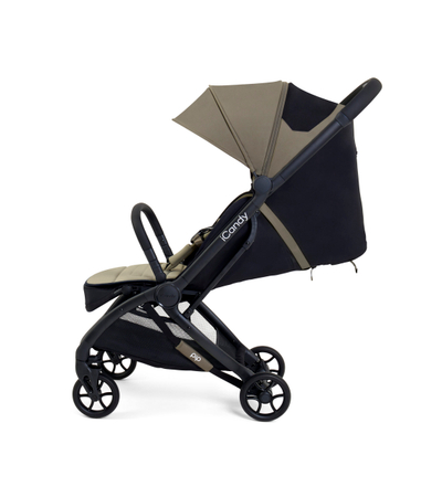 Karrocë kompakte për bebe iCandy PIP, palosje me një dorë, kornizë alumini 7kg, jeshile Sage