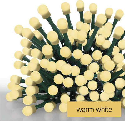 Drita festive Emos, 80 LED të bardha, 8 m