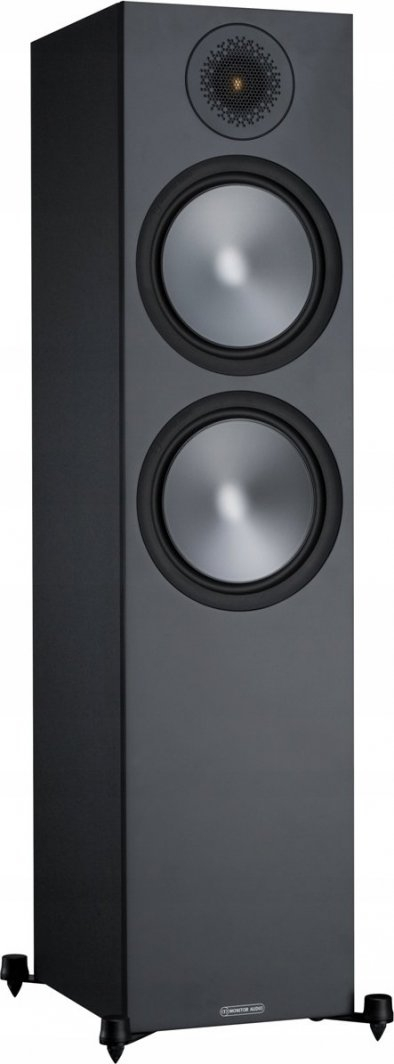 Kulla altoparlantësh Monitor Audio Bronze 500 6G, set çift, kolonë dyshemeje, të zinj