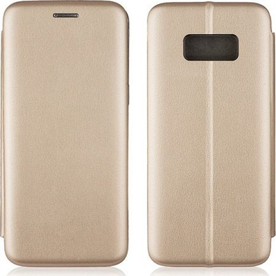 Mbështjellëse me kapak Etui Book Magnetic për Samsung S20 G980, e artë