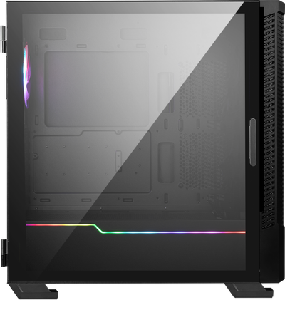 Kase gaming MSI MPG Velox 100P Airflow ARGB, ATX, xham i temperuar, e zezë
