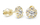 Vathë për femra Cutie Diamonds DZ60167-30-00-X-1, të artë