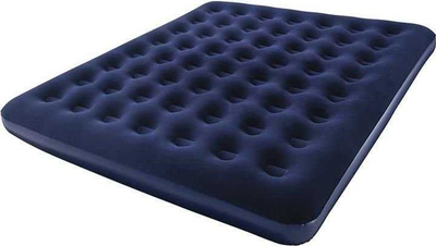 Dyshek ajror Bestway Velour Mattress Airbed King Size, 203x183x22 cm, dopio, ngjyrë bezhë