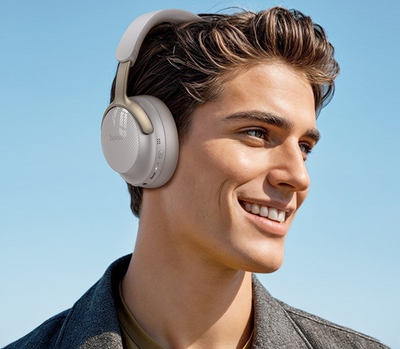 Kufje wireless on-ear Hoco ANC W53 Plus, Bluetooth 5.4, ANC, gri