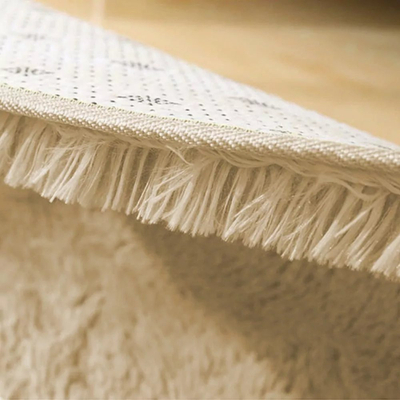Tapet Thick Soft Plush Shaggy Rug, 60x90 cm, CappuccinoCamel