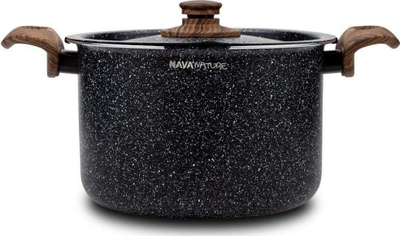 Tengere graniti NAVA Nature, 22 cm, 5 L, e zezë