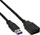 Kabllo USB InLine USB A në USB A, 2 m, e zezë