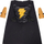 Kostum për kalamaj DC Comics Black Adam Hero Set, parzmore me drita, gauntlets dhe pelerinë, i zi