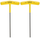Çelës imbus T Bondhus 15206, 7/64", ProGuard, i verdhë