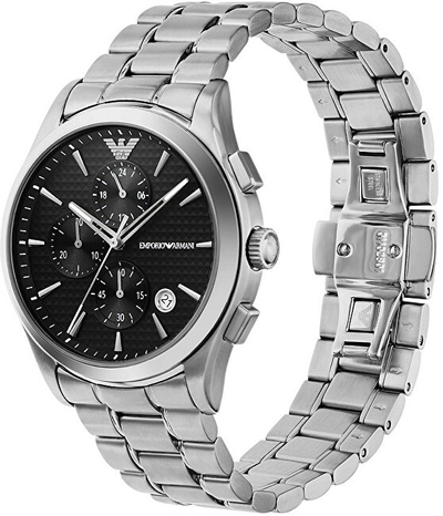 Orë për meshkuj Emporio Armani, Argjendtë