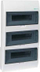 Panel shpërndarës modular Eaton BC-O-3/36-ECO, 3 x 12 module, montim sipërfaqësor, i bardhë