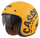 Helmetë moto CASSIDA Oxygen 2.0 Gear, diellore, ECE 22.06, S, verdhë e zezë