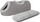 Shpi për mace Hobbydog Bullet, 80 x 30 cm, e bardhë gri