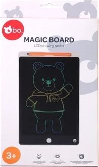 Tabelë vizatimi LCD Bo Magic Board, 10.5", për fëmijë, e zezë