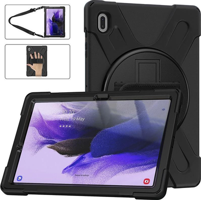 Mbulesë tablet eStuff ES681858, për Samsung Galaxy Tab S9 Plus S8 Plus S7 FE S7 Plus, 12.4"