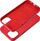 Mbrojtëse telefoni Leather Case për iPhone 15, eko lëkurë, e kuqe